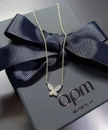 모나코 apm MONACO 버터플라이 나비 목걸이