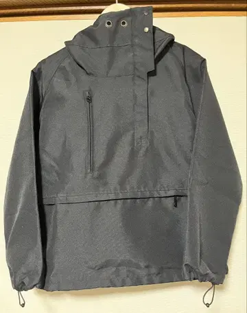 MONO COMM CA 블랙 아노락 자켓 후드 부착