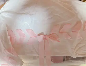 [ 미사용 새상품 ] 리본 후드티