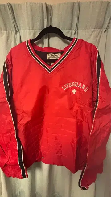 LIFEGUARD 나일론 자켓 레드