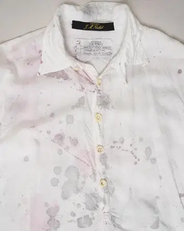 ARCHIVIO J.M.Ribot 핸드 페인트 셔츠