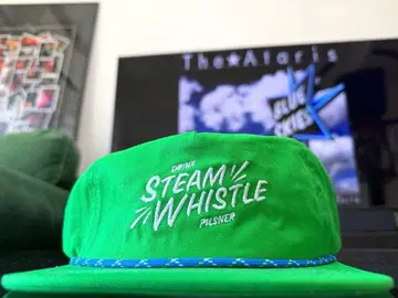 캐나다 Steam Whistle Brewing BEER 캠핑 캡 그린