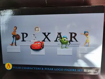 [ 미개봉 ] 해피 복권 A상 픽사 캐릭터 & 픽사 로고 피규어 세트
