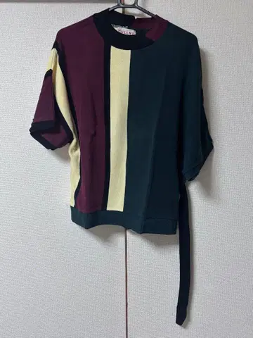 CULLNI 남성용 스트라이프 니트탑