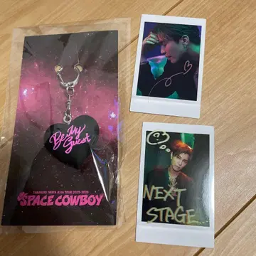 이와타 타카노리 'SPACE COWBOY' 하트 키링 포토 카드 세트