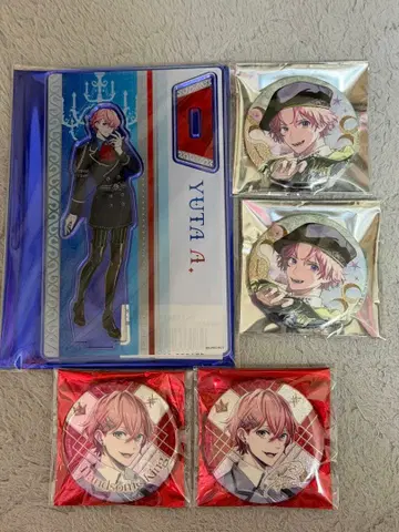 B-PROJECT 아슈 유타 캔뱃지 아크릴 스탠드 세트