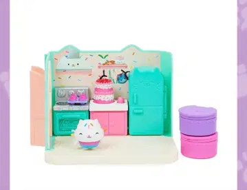 [ 가비의 인형의 집 ] 케이크 주방 룸 세트