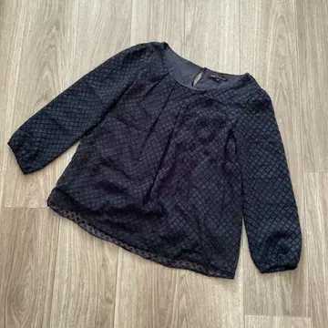 23구 튜닉 32 긴팔 스모크 오피스 캐주얼 작은 사이즈 격자