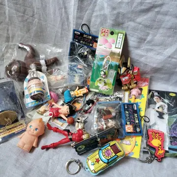 키링 묶음 판매 세트 스트랩 레트로 쇼와 헤이세이 캐릭터