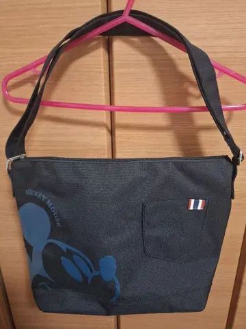 미키마우스 블랙 숄더백