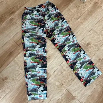 KAWIJAMELE 레이싱 올 패턴 팬츠