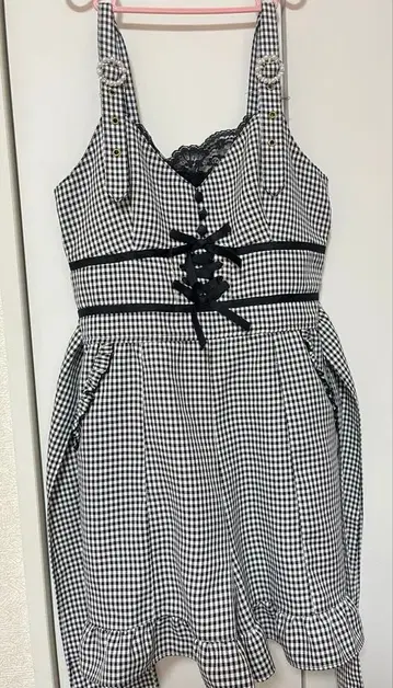 LIZLISA 깅엄 체크 원피스