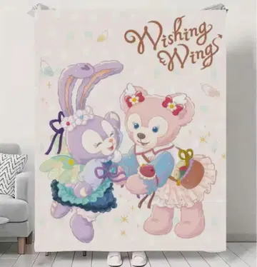 담요 무릎담요 100cm x 75cm 더피 프렌즈