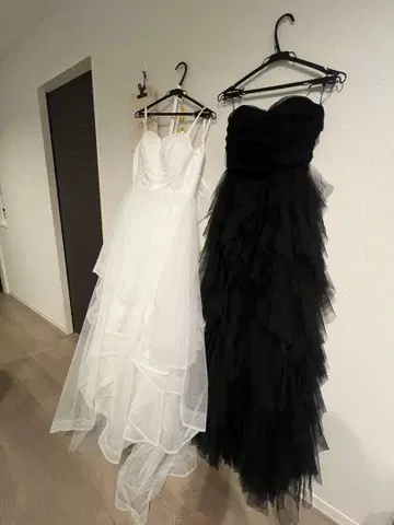 사전 촬영 웨딩 블랙 드레스