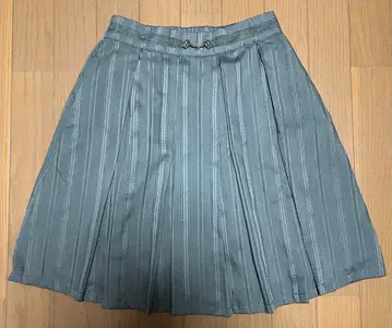 엑시즈팜 axes femme 스커트 무릎 기장 짙은 녹색