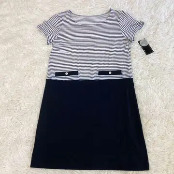 [ 미사용 새상품 ] GRADE 도쿄 스타일 도킹 원피스 보더 (334