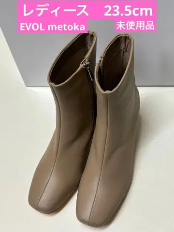 EVOL metoka 여성용 숏부츠 미사용품