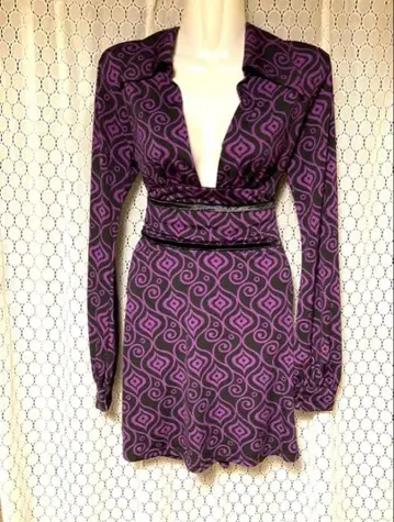 미니 원피스 튜닉 히피 그런지 y2k 개성 사이키델릭