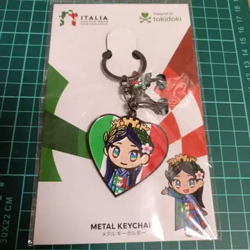 오사카 간사이 만박 2025 이탈리아짱 메탈 키링