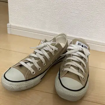 컨버스 베이지 23.5cm 스니커즈