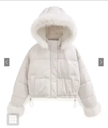 GRL 멀티 Way 후드 부착 퍼 다운 자켓 kd81