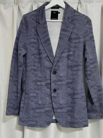 AZUL 타이거 카모 블루 카모플라쥬 테일러드 자켓 슬림 M 레어템