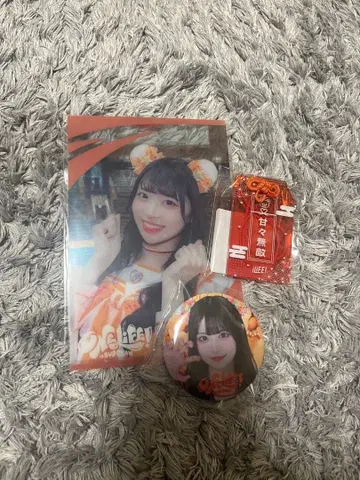 iLiFE! 온라인 복권 코구마 마무 아크릴 부적, 클리어 카드, 캔뱃지