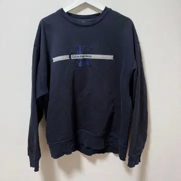 Calvin Klein Jeans 네이비 XL 트레이닝복