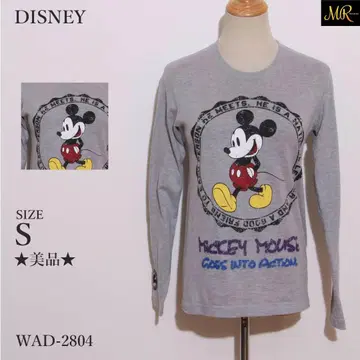 새상품급 디즈니 티셔츠 긴팔 미키마우스 프린트 디즈니 콜라보