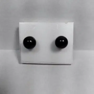 14K WG 오닉스 귀걸이