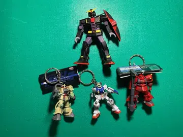 건담 키링 등 4점 세트