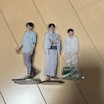 아크릴 스탠드 3체 세트