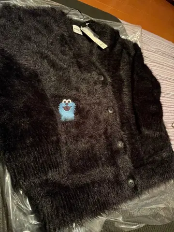 순순 퍼 가디건