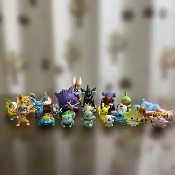 포켓몬스터 여러가지 미니 피규어 24종