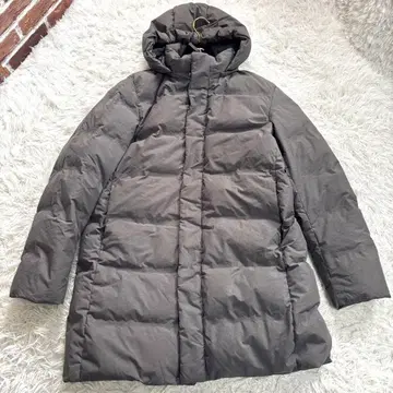 새상품급 UNIQLO 유니클로 심리스 다운 코트 방한 XL 그레이