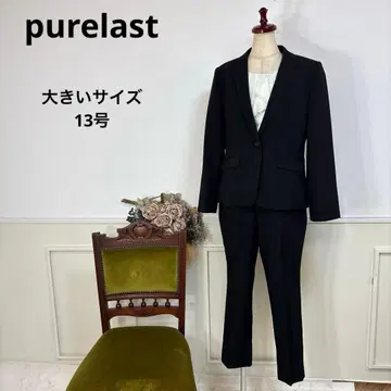 새상품급 빅 사이즈 purelast 블랙 수트 셋업