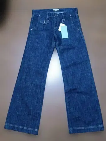 택 포함 새상품 휴먼 우먼 와이드 데님