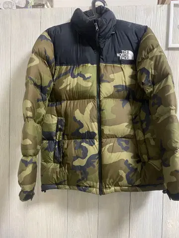 THE NORTH FACE 다운 자켓 XL 카모플라쥬