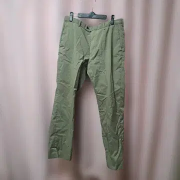 감동 팬츠 울트라 라이트 코튼 라이크 그린 슬랙스