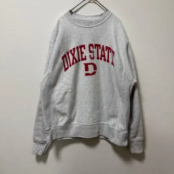 DIXIE STATE 그레이 크루넥 트레이닝복