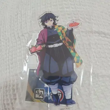 아크릴 스탠드 귀멸의 칼날 우각 토미오카 기유