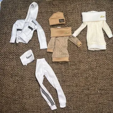 바비 의류, 신발, 백 1/6 인형 의류