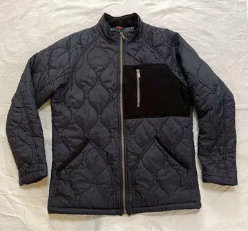 블랙 퀼팅 자켓 Hush Puppies 허시파피 아우터