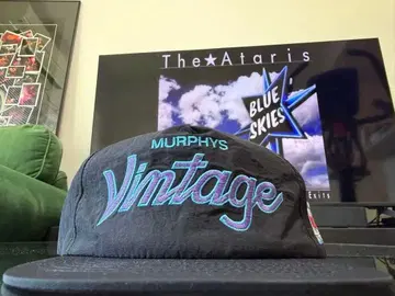 멤피스 빈티지 나일론 캡 블랙