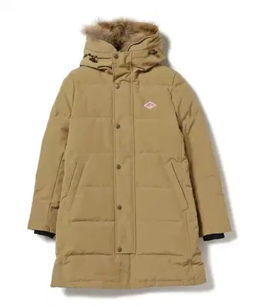 단톤 롱 기장 타서 다운 자켓 코트