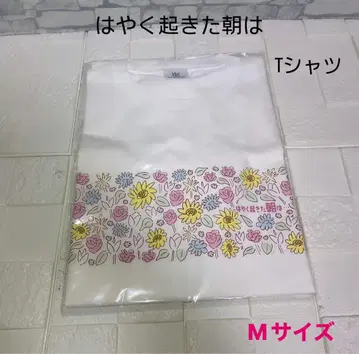 미개봉 새상품 꽃무늬 프린트 M 사이즈 T셔츠 하야쿠 오키타 아사 와