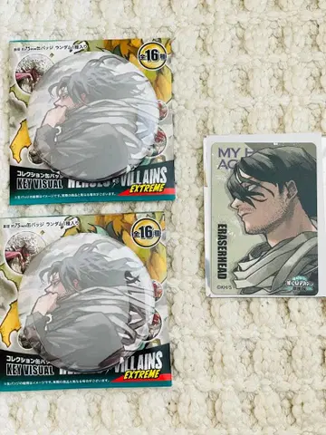 나의 히어로 아카데미아 히로아카 아이자와 쇼타 이레이저 헤드 원화전