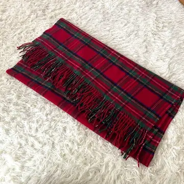 랄프 로렌 로얄 스튜어트 울 스톨 담요