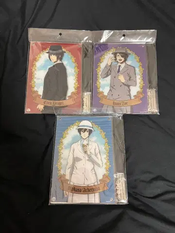 진격의 거인 진격 복권 메이트 아크릴 보드 한지 엘렌 미카사