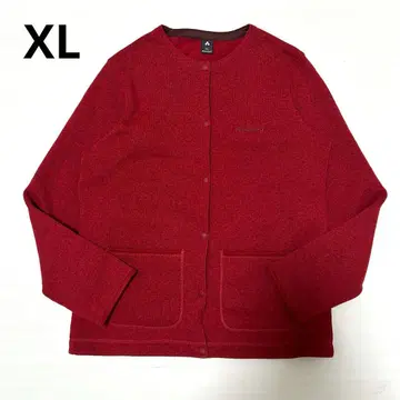 mont-bell 몽벨 크리마플러스 니트 가디건 [ XL ] 빨간색